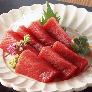 マグロの刺身